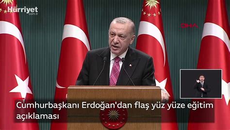 E­r­d­o­ğ­a­n­­d­a­n­ ­y­ü­z­ ­y­ü­z­e­ ­e­ğ­i­t­i­m­ ­a­ç­ı­k­l­a­m­a­s­ı­:­ ­2­ ­K­a­s­ı­m­­d­a­.­.­